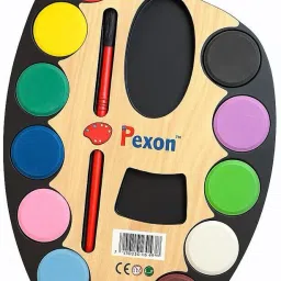 Plastic 12 Paint Wells Palettes-image-74