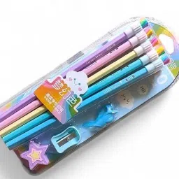 Pencils with Eraser, Sharpner and pencil holder Pencil-13