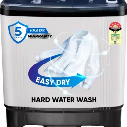 7 kg 5 Star rating Semi Automatic Top Load White, Black-32