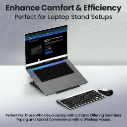 AMKETTE Wi-Key Mini Wireless Keyboard and Mouse Combo Set image 2