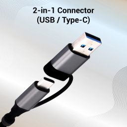 ZEBRONICS Zeb -700HB ZEB-700HB 7 IN 1 USB+TYPE-C HUB USB+TYPE-C HUB image 5
