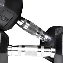 HackerX 2-Pcs Fixed Weight Dumbbells - 5 kg Each image 1