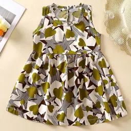 FOREVER FRIDAY Girls Conversational Print A-Line Knee Length Dress-image-88