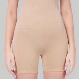 PLUMBURY Seamless High Waist Tummy Tucker & Thigh Shapewear-image-19