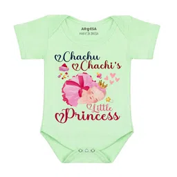 Arvesa Infants Chachu Chachi'S Little Princess Printed Bodysuit-picture-54
