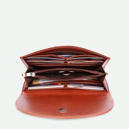 ZOUK Women Printed Leather Three Fold Wallet image 3