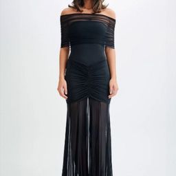 LULU & SKY Off-Shoulder Maxi Dress-image-55