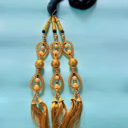 KRENOZ Women Patiala Bridal Paranda Hair Accessory Set-image-48