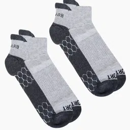 AIR GARB Unisex Pack of 2 Low Ankle Power Fit Sports Socks-picture-47