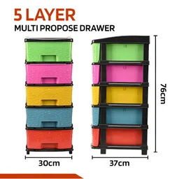 Aura Black Set of 1 Regular Drawer Organiser Organisers image 3