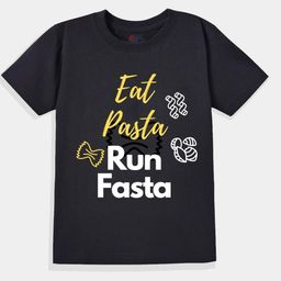 KAVEE Boys Bio Finish Typography Printed Round Neck Cotton T-shirt-image-62