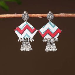 iTokri Dome Shaped Jhumkas-image-81
