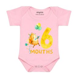 Arvesa 6 Month Baby Printed Bodysuit-image-47