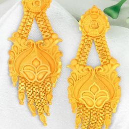 arch fashion Gold-Plated Brass Earrings-13