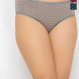 Clovia Pack Of 3 Printed Cotton Hipster Briefs PN5202B25L-image-12