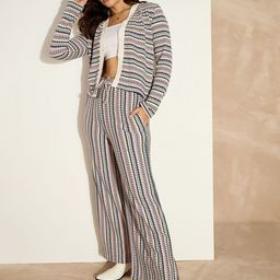 SASSAFRAS V Neck Sweater With Trousers Co-Ords-image-25