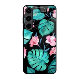QRIOH Floral Printed Samsung Galaxy S24 5G Silicone Back Case-picture-7