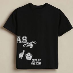 Allen Solly Junior Boys Graphic Printed Crew Neck Regular Fit T-shirt-picture-25