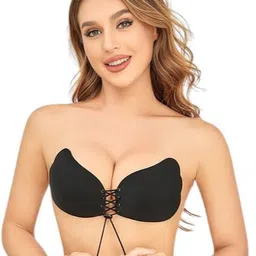 TrendVerse Women Self-Adhesive Strapless Push-Up Bra-picture-28