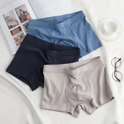 Pack of 3 Solid Men Trunk-25
