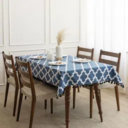 HOMEMONDE Unisex Blue Table Covers-13