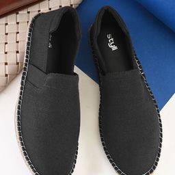 Styli Men Canvas Slip on Espadrilled-image-20