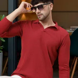 Rigo Polo Collar Pure Cotton T-shirt-picture-0