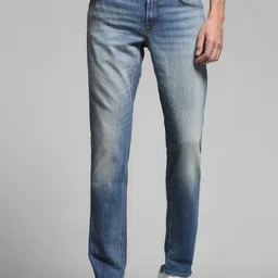 Jack & Jones Men Slim Fit Low-Rise Heavy Fade Stretchable Jeans-picture-35
