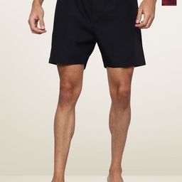 PB & J Pack Of 2 Checked Cotton Mid-Rise Boxers MBXCMB-BLK-RC-S-image-68