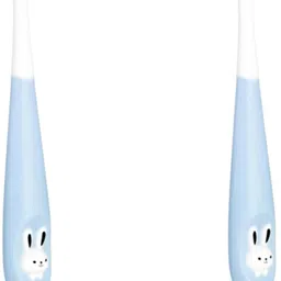 magic pebbles 10000 Soft Microfiber Bristle, BPA Free, Suction Cup Base for Kids 18M+ Ultra Soft Toothbrush-picture-0
