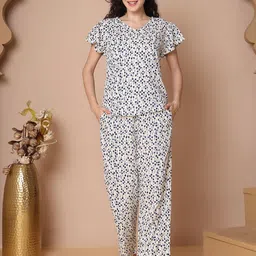 TAG 7 Women Printed Night suit-image-22