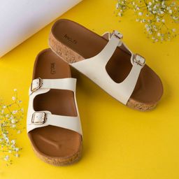 Inc 5 Women Slip-On Open Toe Flats-picture-0