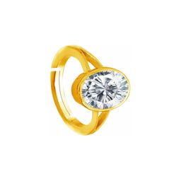 GenZcomplex Gold-Plated Brass Zircon Finger Ring-image-74