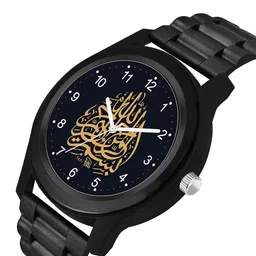 CSAMON Men Skeleton Dial & Straps Analogue Watch KT Islamic NUM02 BLK CD_SH image 2