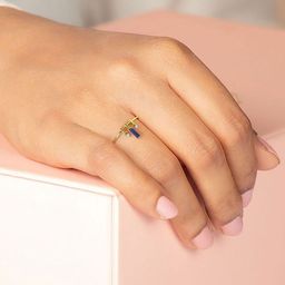 KISNA DIAMOND AND GOLD JEWELLERY Women 14KT Finger Ring Diamond 0.02 carat-image-69