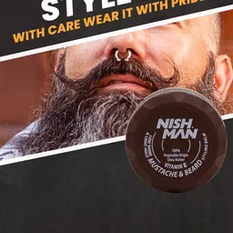 Nishman Beard & Mustache Styling Balm - 30 ml image 5