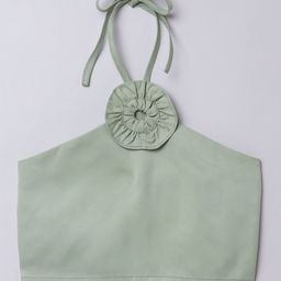 taffykids Girls Halter Neck Crop Top-image-36