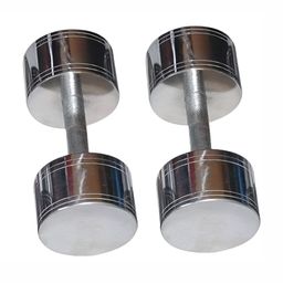 HackerX Set Of 2 Fixed Weight Dumbbell - 5Kg Each-41