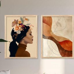 WALLLANE Brown Wood Wall Art-image-74