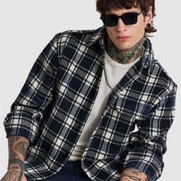 Snitch Men Checked Tailored Jacket-11