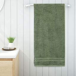 Welspun Green Pure Cotton 380 GSM Bath Towel-image-66