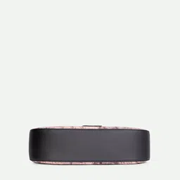 ZOUK Printed Half Moon Shoulder Bag image 3