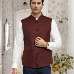 rocksy Solid Men Waistcoat-picture-2