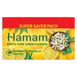 Hamam Pack Of 3 Lemon Flower Soap- 150g Each-20