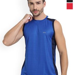 FTX Pack Of 3 Colourblocked Dry-Fit Round Neck Gym Vests 709-3_709-4_709-9-S-image-19