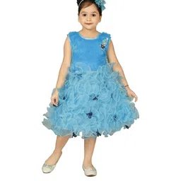 Nickys Disegno Girls Blue Dresses-image-16