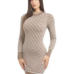 GUESS Print Mini Dress-image-4