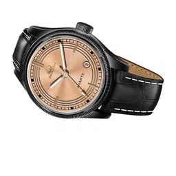 DOUBLERUN Men Dial & Leather Bracelet Style Straps Analogue Multi Function Watch H05N7012 image 5
