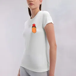 SZN Women Printed Pockets T-shirt-picture-45