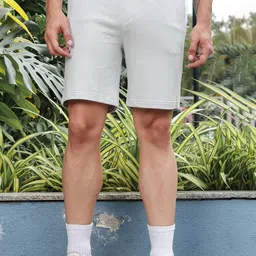 ONE SKY Men Regular Fit Mid-Rise Cotton Shorts-picture-31